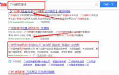 廣州麗聲建筑材料有限公司與我司做網站建設制作設計項目