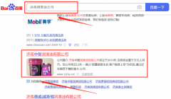 濟南中*潤滑油有限公司關鍵詞排名整合營銷推廣