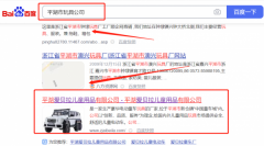 平湖愛*拉兒童用品有限公司關鍵詞搜索排名讓網站輕松覆蓋在搜索引擎