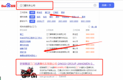 輕騎集團江門光*摩托車有限公司SEO銷策劃優質品牌