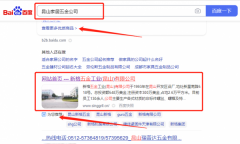 新*五金工業(yè)（昆山）有限公司網(wǎng)站排名排名效果展示