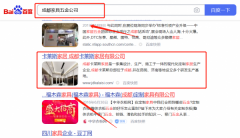 成都卡*斯家居有限公司關鍵詞推廣快上詞效果展示