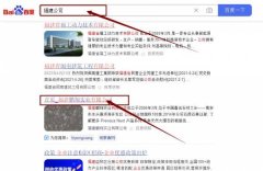 福建*翔實業有限公司網站排名最快上詞效果展示