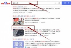 鄂州市新*建材有限公司網站優化最快上詞效果展示